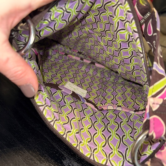 NWOT Vera Bradley Hipster Crossbody - Purple Punch - RETIRED - Picture 4 of 4